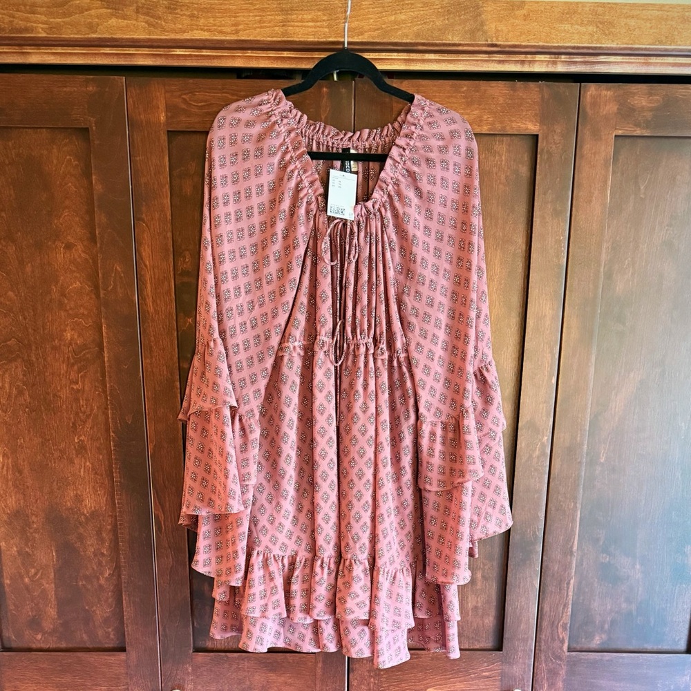 H&M Patterned Mini Dress - Picture 5 of 5